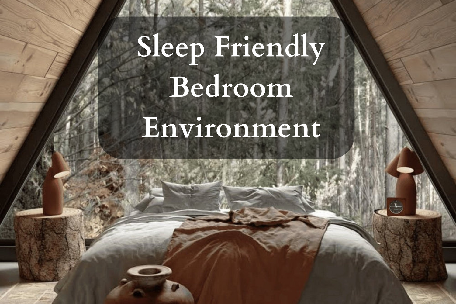 Sleep Friendly Bedroom Environment