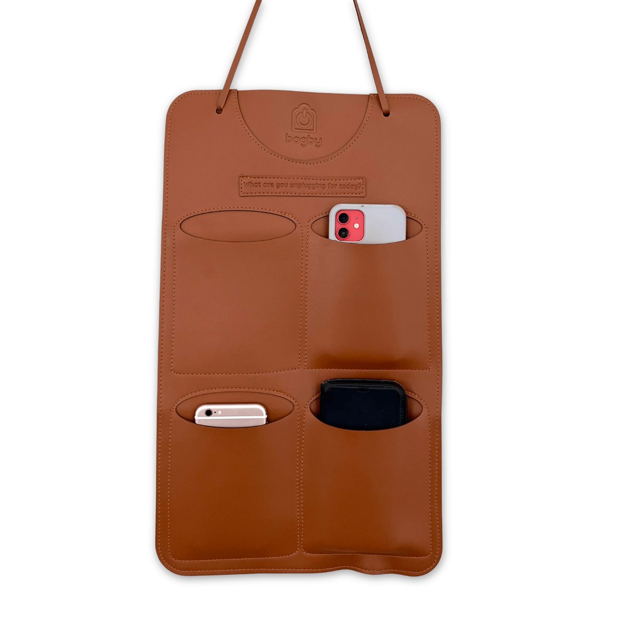 Bagby SOCIAL Vegan Leather - 4 Pocket Phone Holder - Bagby