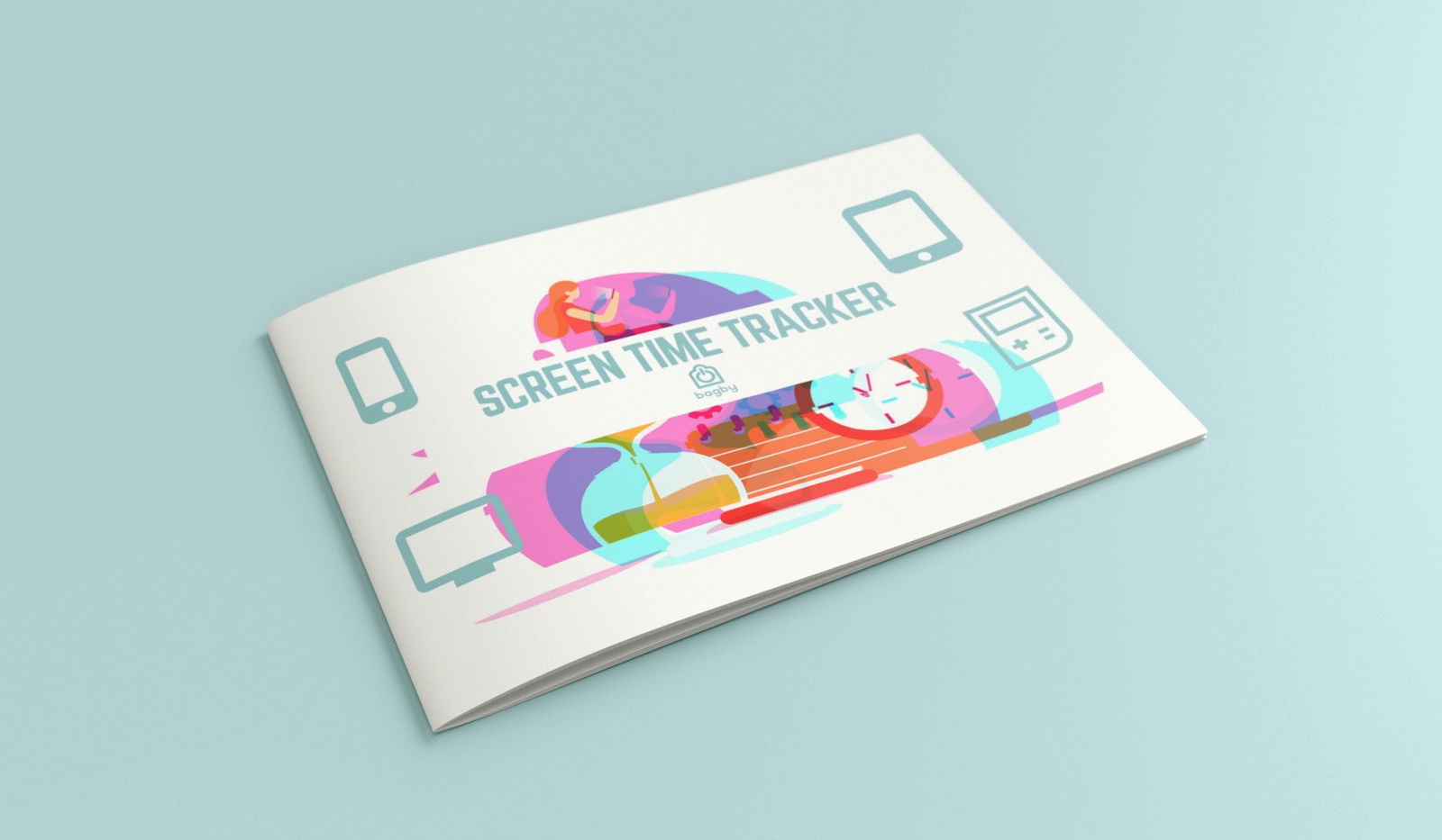 Printable Screen Time Tracker for Families - Bagby
