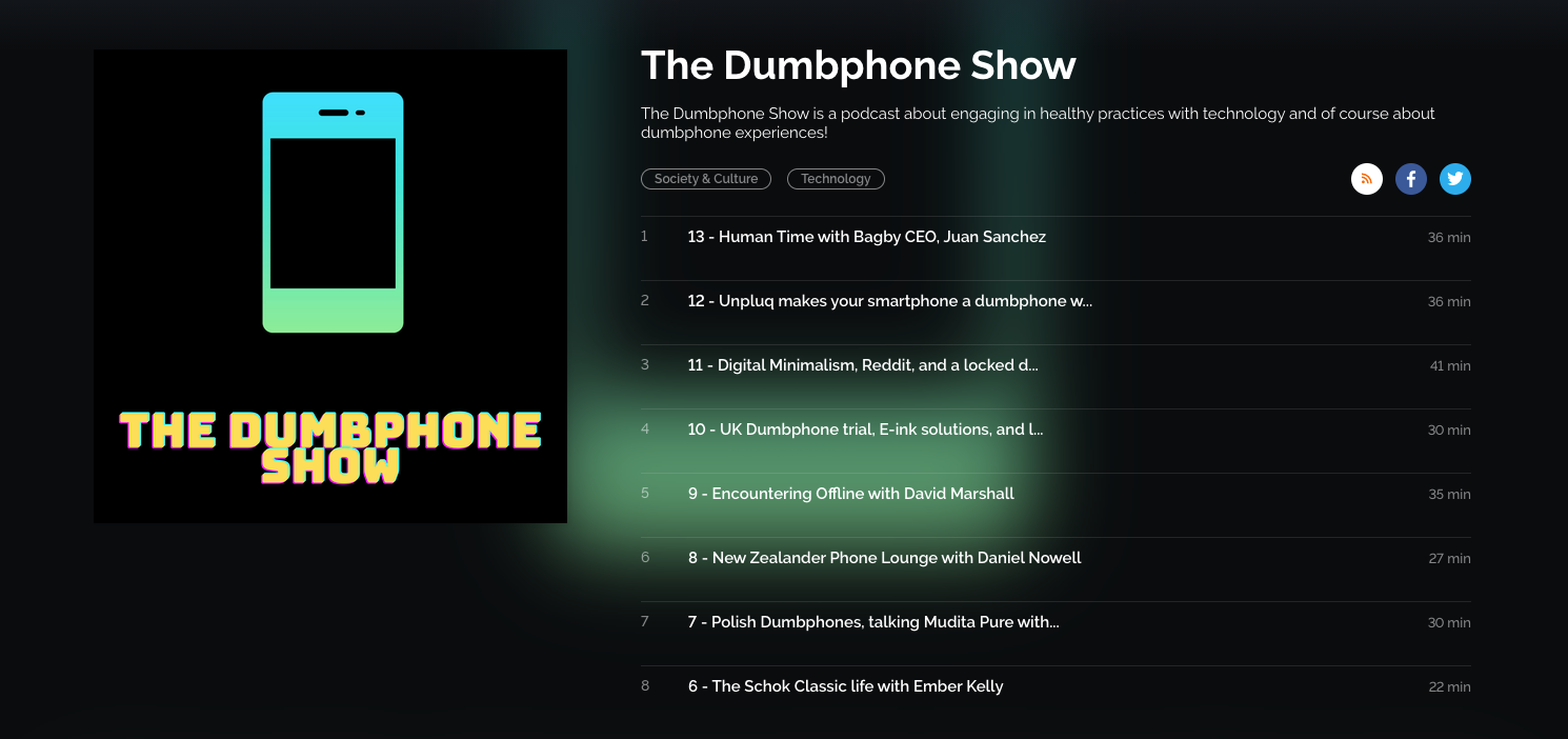 The Dumbphone Show: Human Time with Bagby CEO, Juan Sanchez