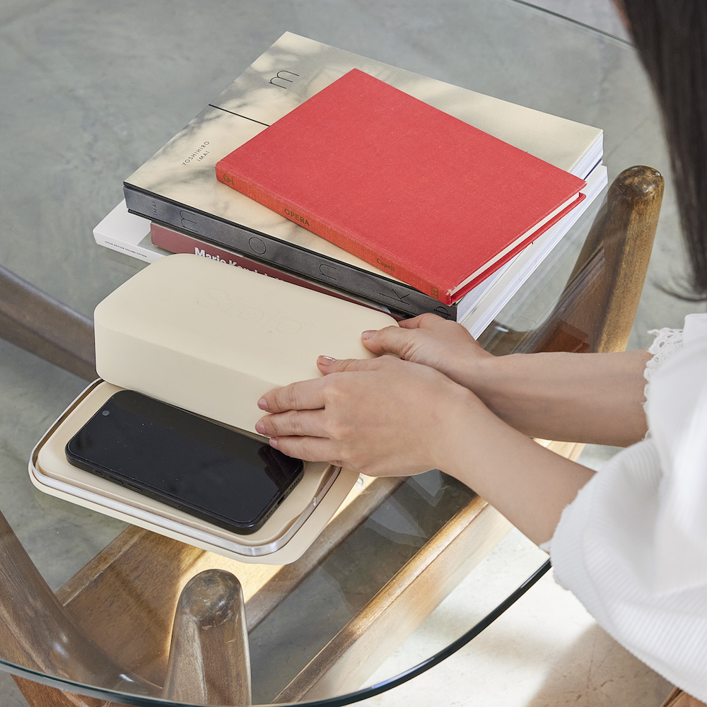 Stolp x KonMari Faraday Phone Box