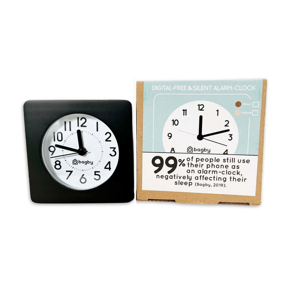 Bagby CLASSIC - Silent Alarm Clock - Bagby