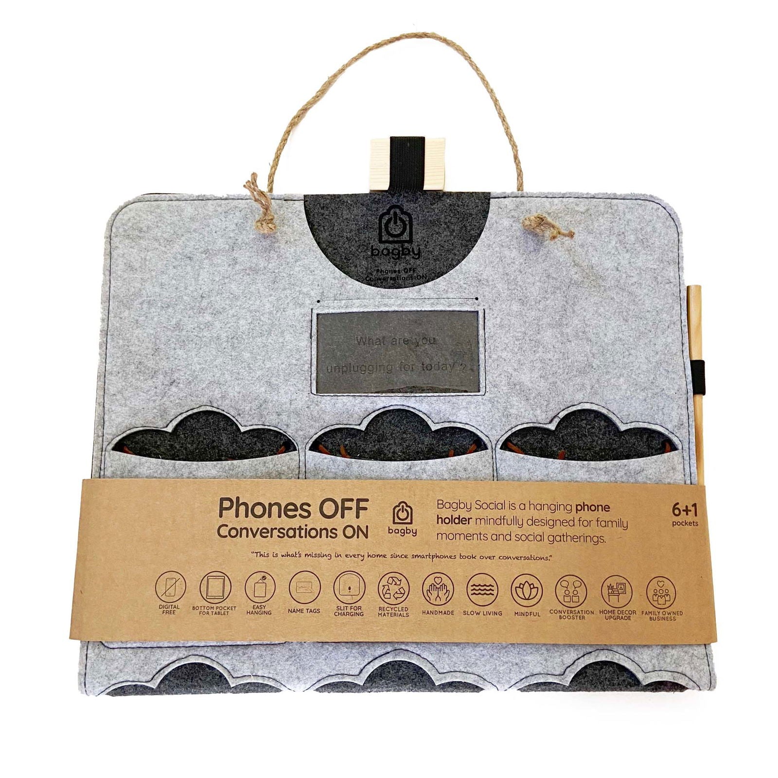 Bagby FAMILY - Phone Organizer 6+1 Pockets - Bagby