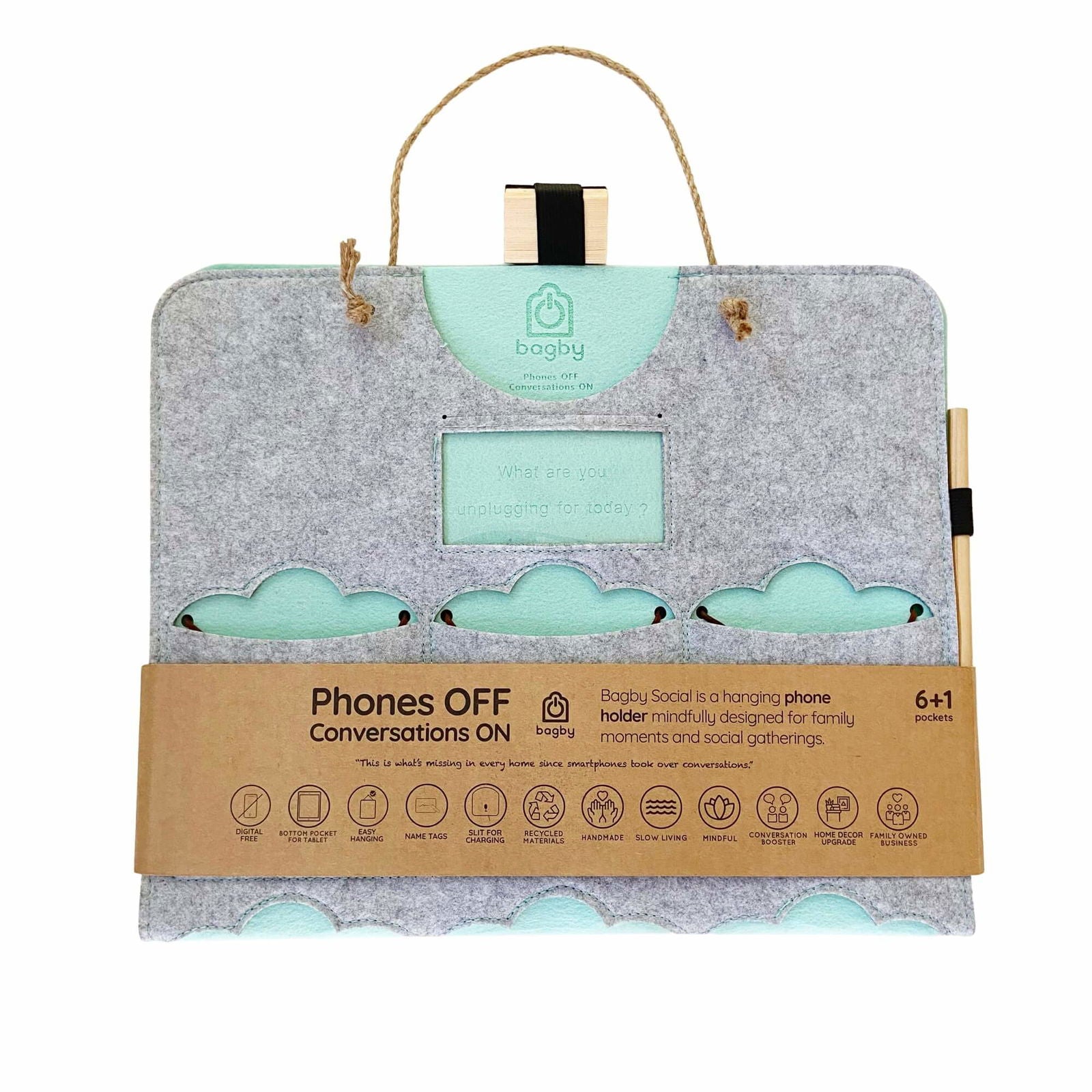 Bagby FAMILY - Phone Organizer 6+1 Pockets - Bagby