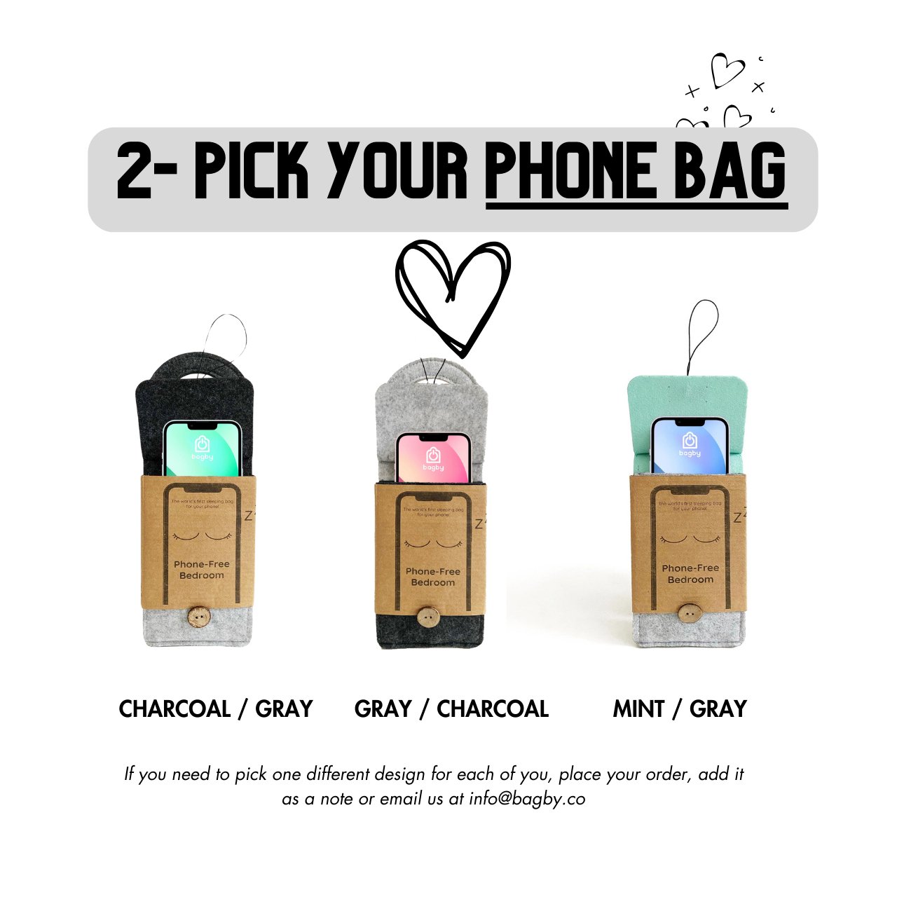 Bagby LOVE - Digital Detox Couples Bundle - Bagby