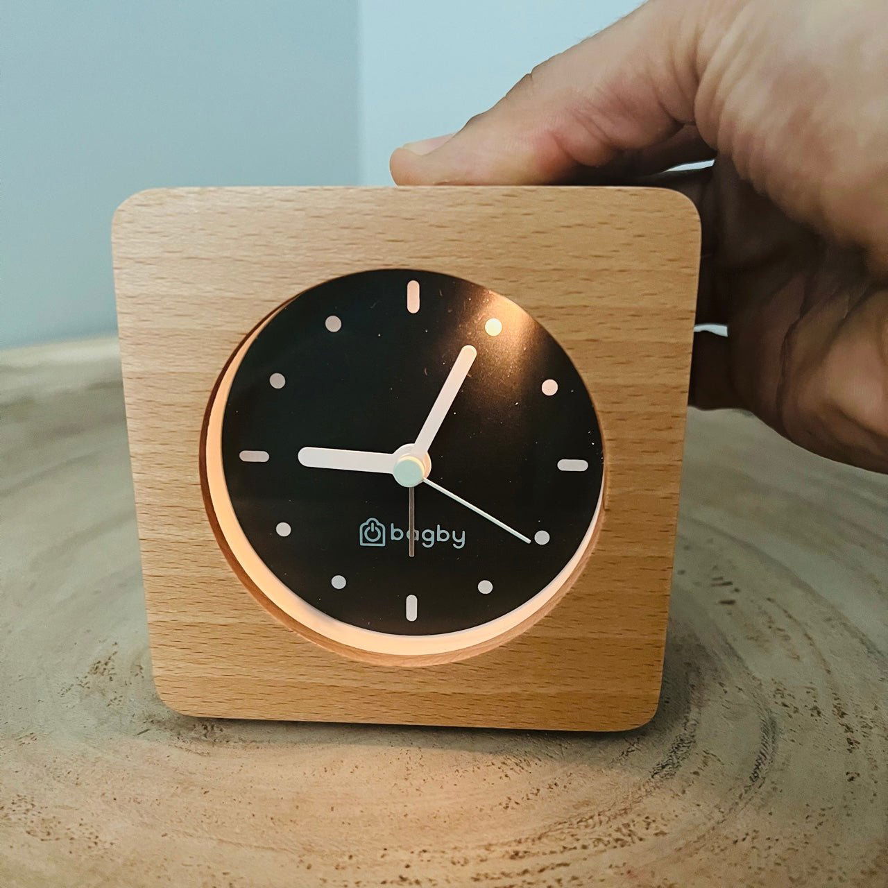 Bagby MINIMALIST - Silent Alarm Clock - Bagby