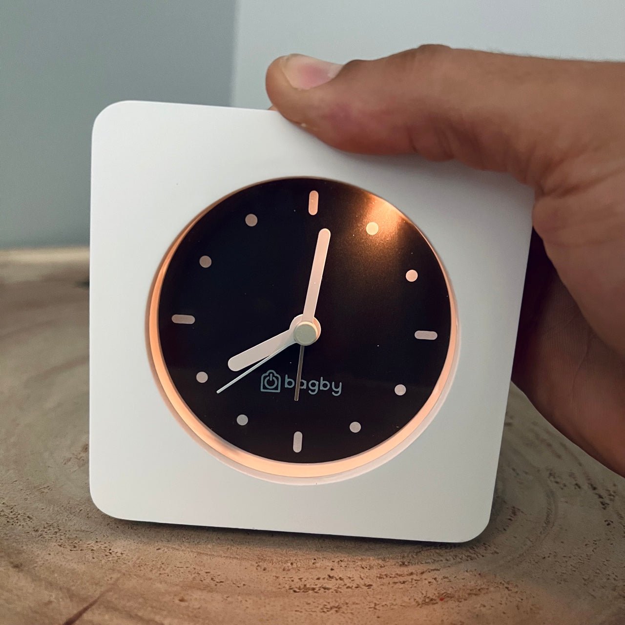 Bagby MINIMALIST - Silent Alarm Clock - Bagby
