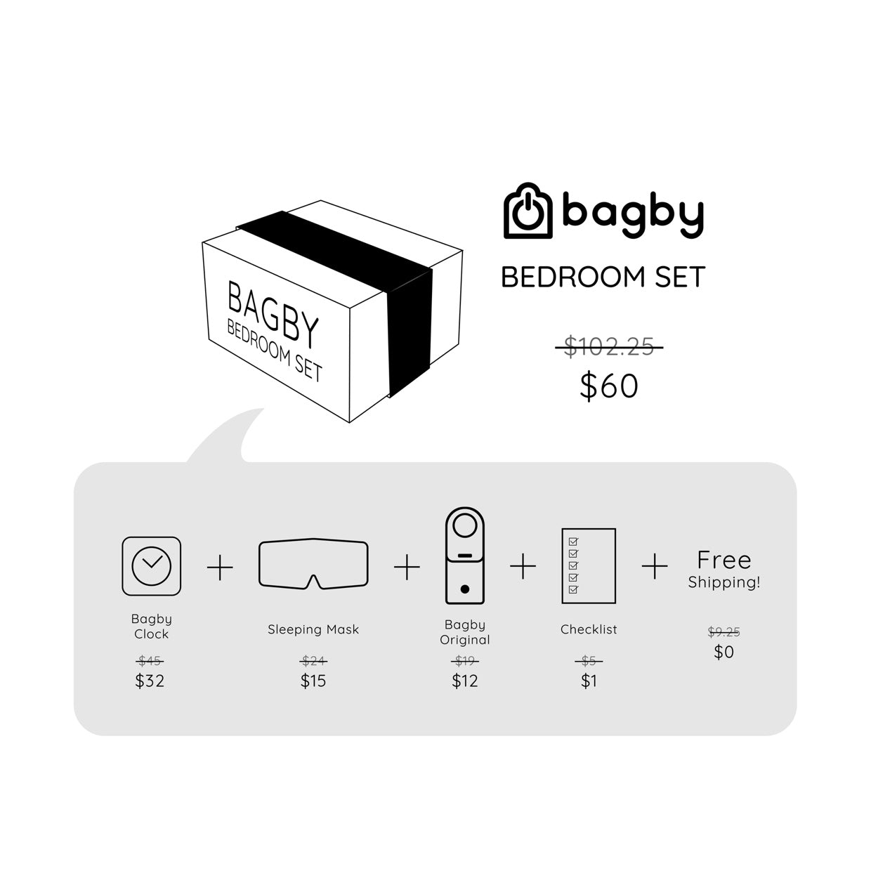 Bagby PEACE - CLASSIC Sleep Sanctuary Bundle - Bagby
