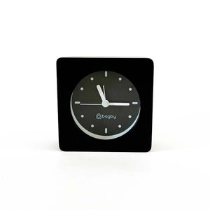 Minimalist Silent Digital-Free Alarm Clock Black
